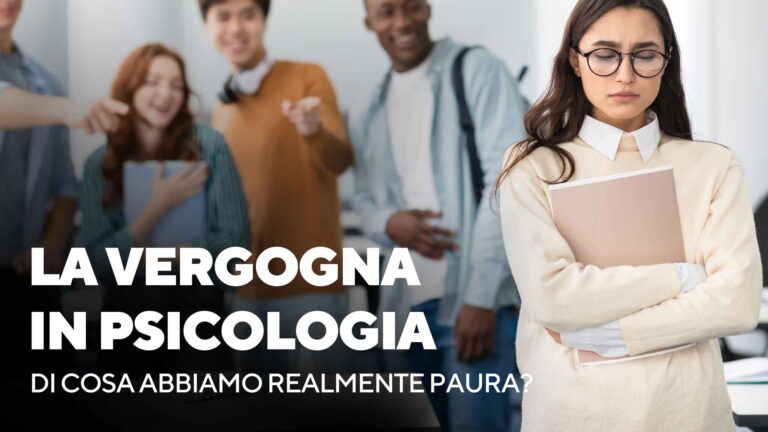 vergogna e psicologia